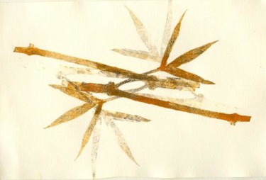 Instalación titulada "Bambú F" por Mª Antonia Sanchez, Obra de arte original