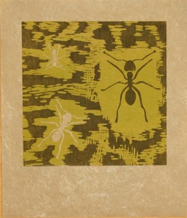 Dibujo titulada "Insectos" por Mª Antonia Sanchez, Obra de arte original, Otro