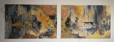 Malerei mit dem Titel "High Reduction I, II" von Mj, Original-Kunstwerk, Acryl