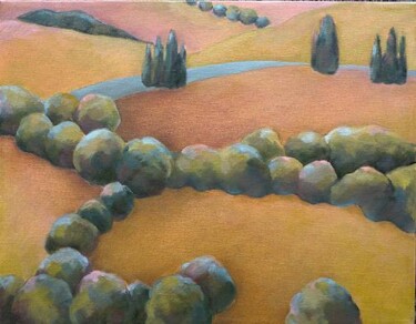 Painting titled "Umbria IV" by Mary Downe, Original Artwork, Other