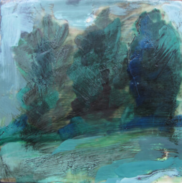 Pittura intitolato "Forest.jpg" da Mary Downe, Opera d'arte originale
