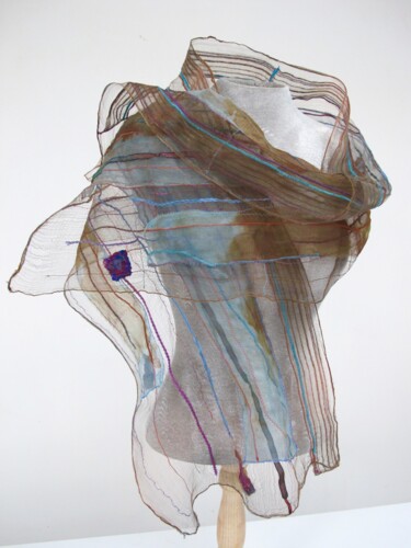 Artcraft titled "Silk Gauze with Per…" by Mary Downe, Original Artwork