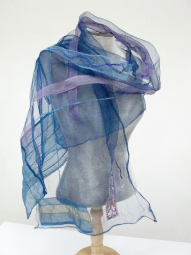 Artcraft titled "Silk Gauze dyed wit…" by Mary Downe, Original Artwork
