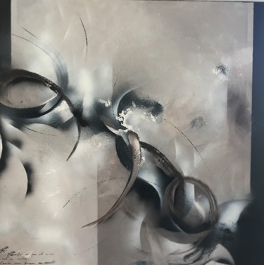 Peinture intitulée "Poétique" par Maryline Langlais, Œuvre d'art originale, Acrylique