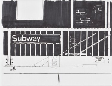 Painting titled "subway-fresh.jpg" by Mary Lee Maynard, Original Artwork