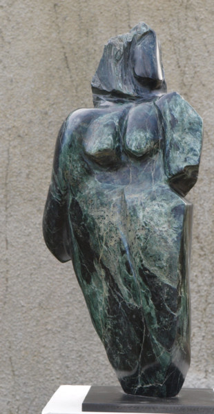 Sculpture titled "Sylva" by Maryvonne Lorgeré, Original Artwork, Stone