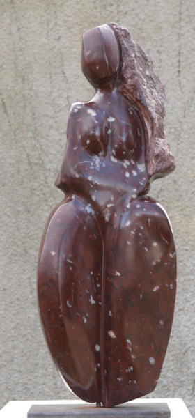 Sculpture titled "Livia" by Maryvonne Lorgeré, Original Artwork, Stone