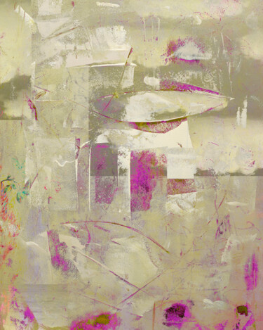 Malerei mit dem Titel "RENÉ - Limited Edit…" von Mary Ness, Original-Kunstwerk, Digitaldruck