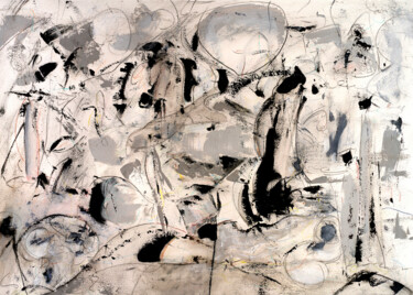 Pintura titulada "THE SCENIC ROUTE -…" por Mary Ness, Obra de arte original, Impresión digital