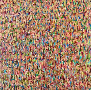 Картина под названием "Colors and dreams" - Maryam Moshiry, Подлинное произведение искусства, Масло