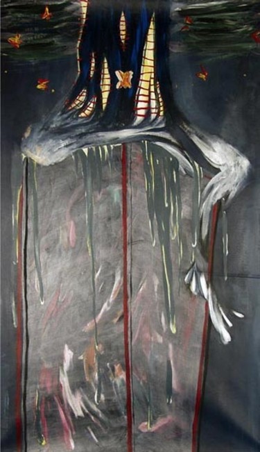 Painting titled "2" by Maryam Nejad, Original Artwork