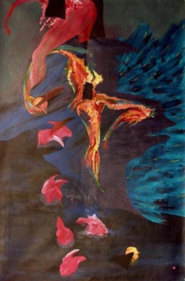 Painting titled "1" by Maryam Nejad, Original Artwork