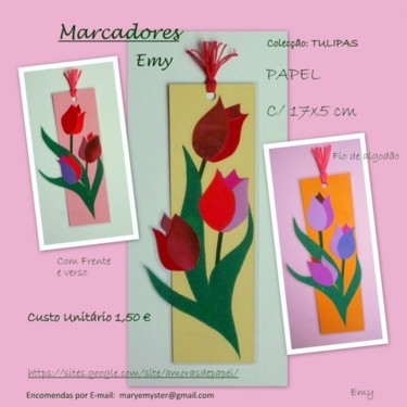 Artcraft titled "Tulipas" by Emy Dias, Original Artwork