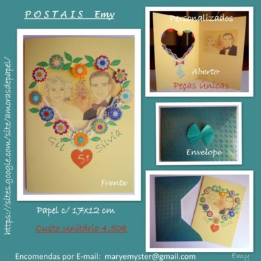 Artcraft titled "Postal Personalizad…" by Emy Dias, Original Artwork