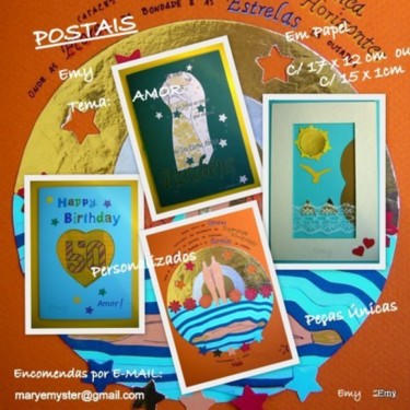 Artcraft titled "Postal Personalizad…" by Emy Dias, Original Artwork