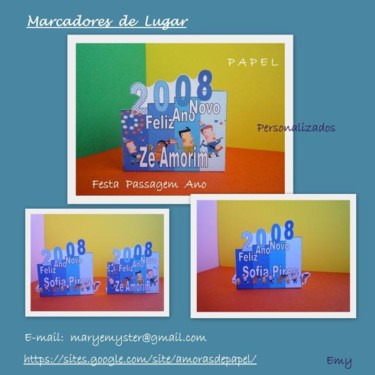 Artcraft titled "Marcadores de Lugar" by Emy Dias, Original Artwork