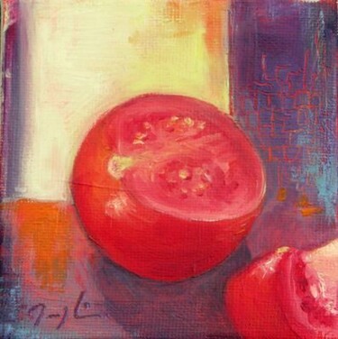 绘画 标题为“Cœur de tomate” 由Maryline Mercier, 原创艺术品