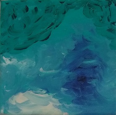 Peinture intitulée "Cyclone 1" par Maryline Payssé, Œuvre d'art originale, Acrylique