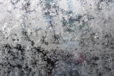 Photographie intitulée "Lac gelé" par Maryline Payssé, Œuvre d'art originale
