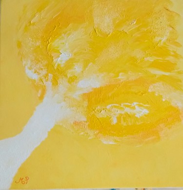Peinture intitulée "L'arbre d'or" par Maryline Payssé, Œuvre d'art originale, Acrylique