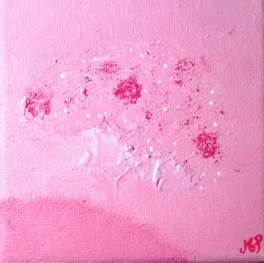 Peinture intitulée "La vie en rose" par Maryline Payssé, Œuvre d'art originale, Acrylique