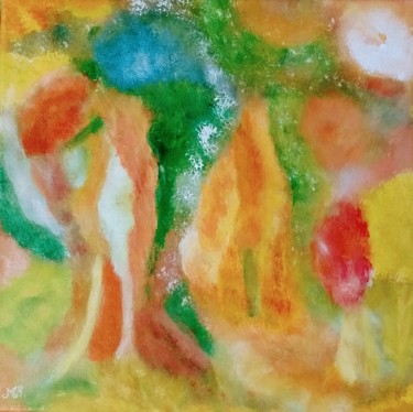 Peinture intitulée ""artistsupportpledg…" par Maryline Payssé, Œuvre d'art originale, Acrylique