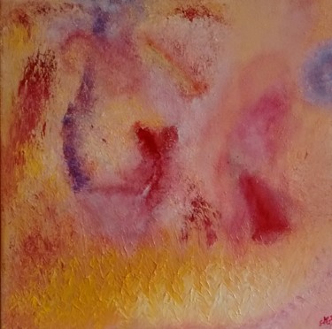 Pintura intitulada "Rosée de feu" por Maryline Payssé, Obras de arte originais, Acrílico