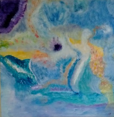 Painting titled "Osmose" by Maryline Payssé, Original Artwork, Acrylic