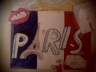 Disegno intitolato "Paris" da Marya97, Opera d'arte originale