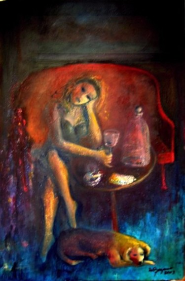 Pintura titulada "SPITE - DÉPIT - DES…" por Mary Lozano, Obra de arte original