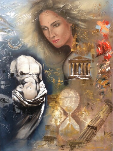 Картина под названием "Tempio" - Maryna Sakalouskaya, Подлинное произведение искусства, Другой