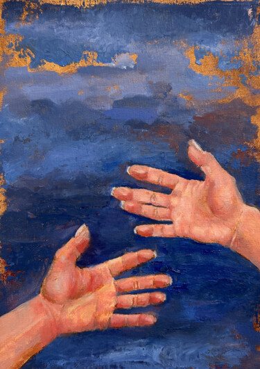 绘画 标题为“Hands. Öil painting…” 由Maryna Shefer, 原创艺术品, 油