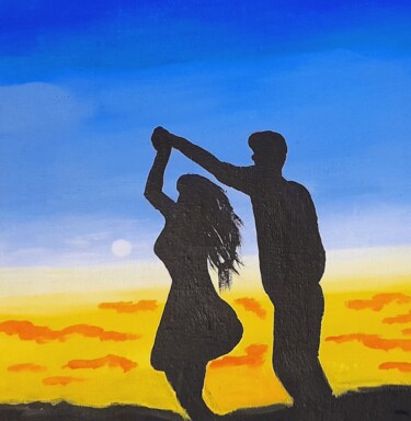 绘画 标题为“Couple Original Art…” 由Maryna Yasar, 原创艺术品, 丙烯