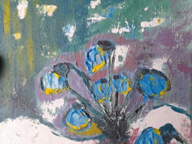 Painting titled "Bouquet original pa…" by Maryna Yasar, Original Artwork, Acrylic