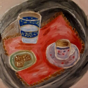Картина под названием "Original Oil Painti…" - Maryna Yasar, Подлинное произведение искусства, Масло