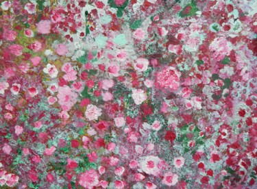 Malerei mit dem Titel "Japanese Spring" von Mary Newey, Original-Kunstwerk, Acryl