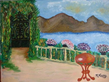 Painting titled "Mirador" by Mary Nieves Lorenzo, Original Artwork