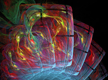 Цифровое искусство под названием "Parallels.jpg" - Mary Raven, Подлинное произведение искусства, 3D моделирование