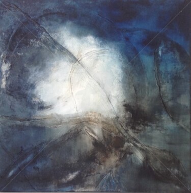 Картина под названием "Apparition" - Maryse Béguin, Подлинное произведение искусства, Акрил