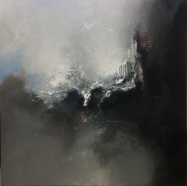 Peinture intitulée "The beauty of darkn…" par Maryse Kriloff, Œuvre d'art originale, Acrylique Monté sur Châssis en bois