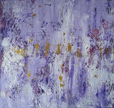 Peinture intitulée "Purple" par Maryse Marcotte, Œuvre d'art originale, Acrylique