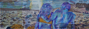 Peinture intitulée "Seuls au monde" par Aimère, Œuvre d'art originale, Acrylique
