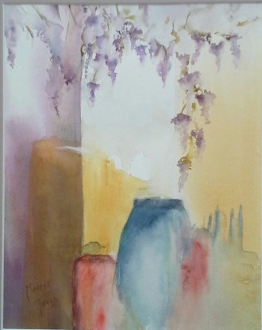 Painting titled "Rêveries" by Maryse Tisnés, Original Artwork