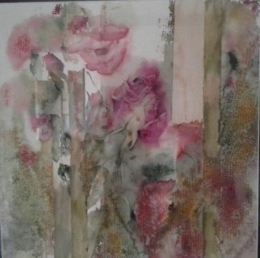 Peinture intitulée "FLORILEGE DE ROSES" par Maryse Tisnés, Œuvre d'art originale, Aquarelle