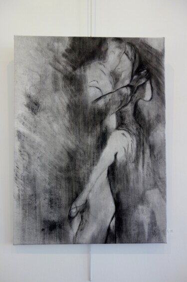 Peinture intitulée "tango3" par Maryvonne Deligny (MLD), Œuvre d'art originale, Acrylique