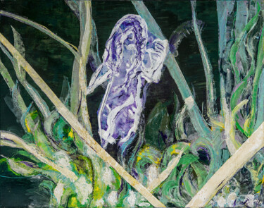 Pintura titulada "Panna (Virgo)" por Marzena Libura-Michniewicz, Obra de arte original, Acrílico Montado en Bastidor de cami…