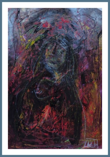 Картина под названием "Aisha  - Serie Donn…" - Marzia Schenetti, Подлинное произведение искусства, Акрил