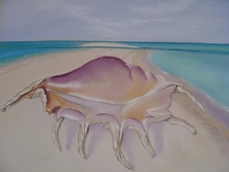 Painting titled "Solitude à Anakao" by Maryse Salaun-Talec, Original Artwork