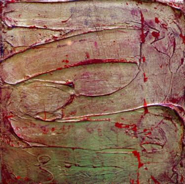 Ζωγραφική με τίτλο "BOHO 4" από Mascha Chelius, Αυθεντικά έργα τέχνης, Ακρυλικό Τοποθετήθηκε στο Ξύλινο φορείο σκελετό
