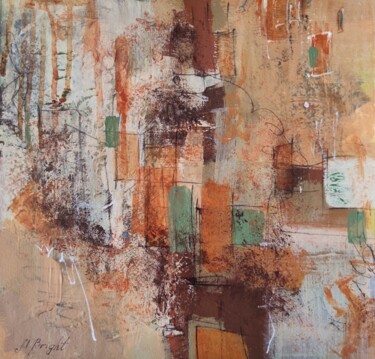 Pittura intitolato "Abstraction 27" da Masha Bright, Opera d'arte originale, Acrilico